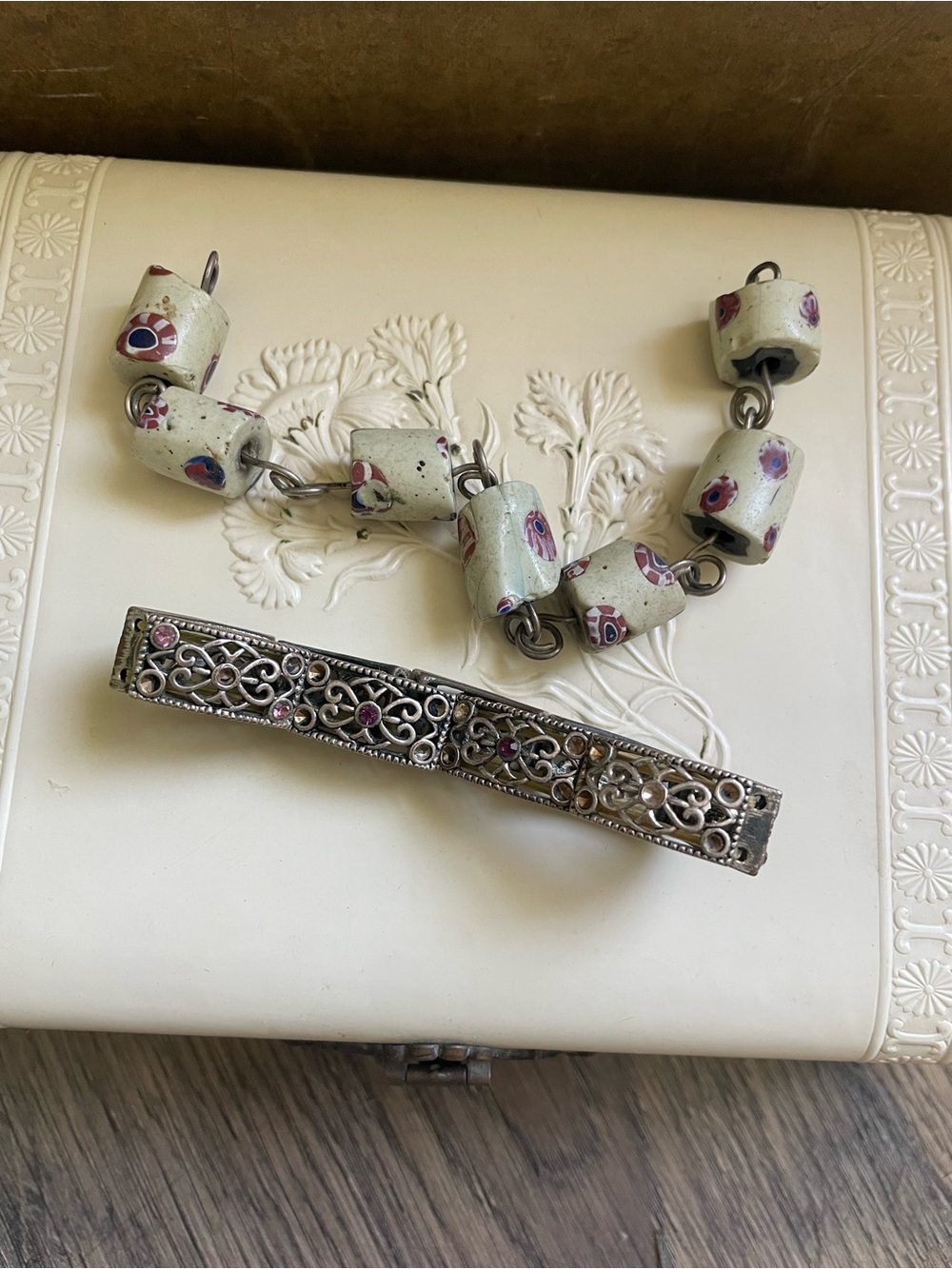 2 Vintage Art Bracelets